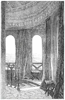 Spiral Staircase Gallery: Interior of the Lantern, Lansdown Tower, 1845. Creator: Unknown