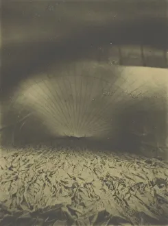 Inflated Collection: Interior of Le Geant Inflating, 1863. Creator: Nadar