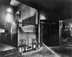 Entrance Hall Prints: Interior of the Lucius Tuckerman house