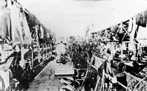 British Colony Prints: Interior of the main pavilion at the first Queensland Intercolonial Exhibition