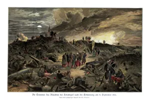 Rescue Services Prints: Interior of the Malakoff, (8th September 1855), 1900. Artist: William Simpson