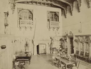 Images Dated 21st November 2017: Interior of the Manor house at the Muromtsevo Estate, before 1909