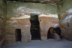 Nabatean Prints: Interior of a Nabatean Monument