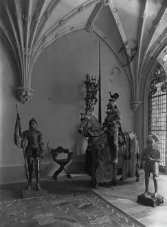 Vaulted Prints: Interior of O.H.P. Belmont house