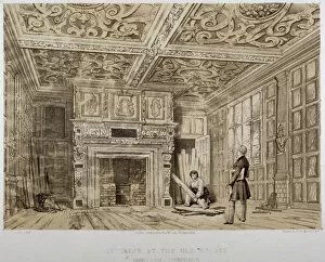 Charles James Richardson Gallery: Interior of the Old House, Gravel Lane, City of London, 1840