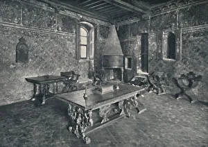 Edward F Prints: Interior, Palazzo Davanzati - With Late 16th Century Florentine Table, 1928