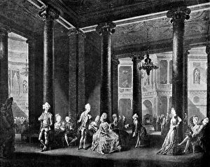The Interior of the Pantheon in Oxford Road, 1772.Artist: Richard Earlom The Interior of the Pantheon in Oxford Road, 1772.Artist: Richard Earlom