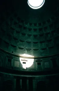 Interior of the Pantheon, Rome, Italy