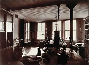Laboratory Prints: The interior of a pharmaceutical or chemical laboratory