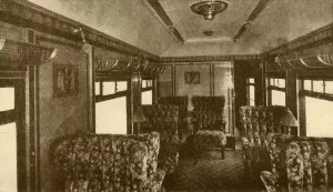Interior of Pullman Car, Marjorie, Southern Railway, 1930. Creator: Unknown