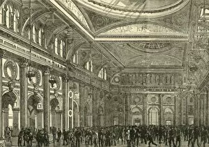 Manchester Collection: Interior of the Royal Exchange, 1898. Creator: Unknown