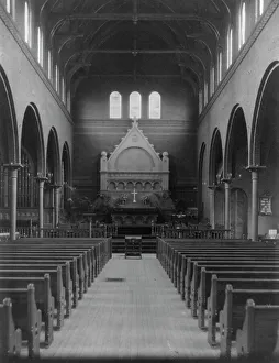 Aisle Prints: Interior of St. Marks church, Washington