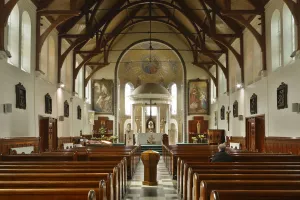 Interior of St Marys Catholic Church, Belfast, Northern Ireland, 2010