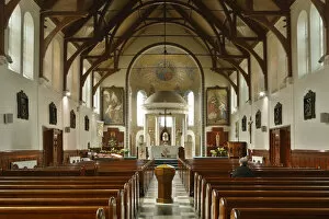 Eire Collection: Interior of St Marys Catholic Church, Belfast, Northern Ireland, 2010