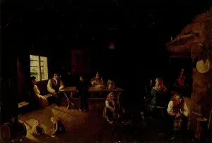 Anders Ekman Prints: Interior view, 1850-1855. Creator: Karl Anders Ekman