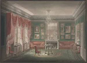 Interior View, c. 1805-1810. Creator: Anonymous