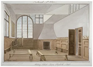 Yates Prints: Interior view of St Olaves School on Tooley Street, Bermondsey, London, 1826. Artist