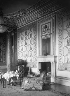 Victorian Gothic Prints: Interior, Wykehurst Place, Bolney, Sussex. Artist: Bill Brunell