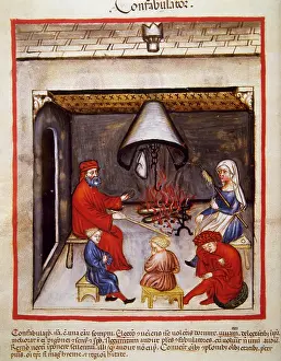 Interlocutor, 14th century. Creator: Unknown