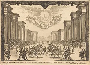 Third Intermezzo, 1617. Creator: Jacques Callot