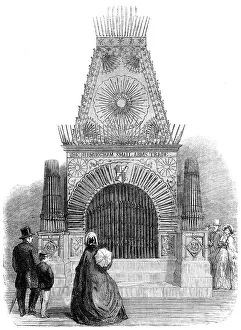 The International Exhibition: Birmingham Smallarms Trophy, 1862. Creator: Unknown