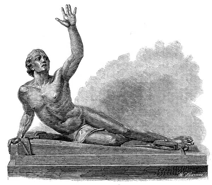 Castaway Prints: The International Exhibition: bronze statue