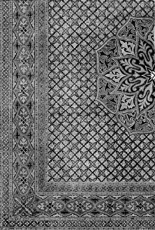 1862 International Exhibition Prints: The International Exhibition: carpet by Woodward Brothers and Co. 1862. Creator: Unknown