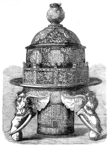 Stolen Prints: The International Exhibition: Chinese stove, 1862. Creator: Unknown