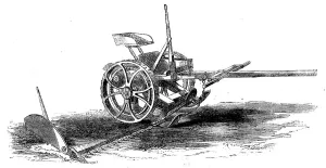 Trade Fair Prints: The International Exhibition: Cranston's Wood's grass-mowing machine