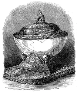 Stolen Prints: The International Exhibition: drinking-cup formed from a human skull