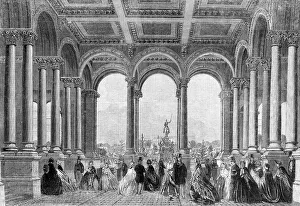 Londoners Prints: The International Exhibition: entrance to the Horticultural Society's Gardens from
