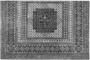 1862 International Exhibition Prints: The International Exhibition: floorcloth