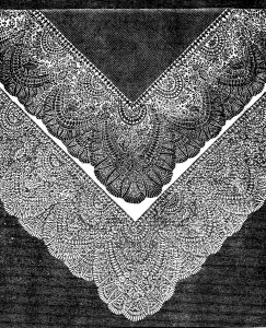 The International Exhibition: grenadine crepe lace, by Messrs. Reckless and Hickling, 1862. Creator: Unknown