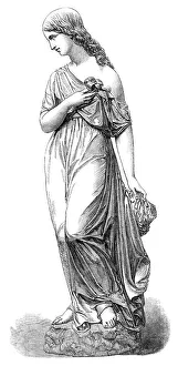 Purity Prints: The International Exhibition: marble statue - Purity by Matthew Noble