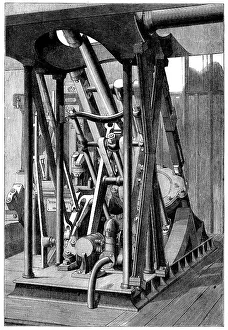 Mechanisation Prints: The International Exhibition: marine engine by Messrs