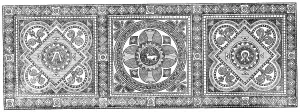 Mintons Prints: The International Exhibition: mosaic pavement by Minton, 1862. Creator: Unknown