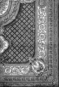 Trade Fair Prints: The International Exhibition: patent carpet by Jackson and Graham, 1862. Creator: Unknown