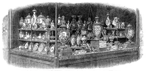 Trade Fair Prints: The International Exhibition: porcelain and works of ceramic art... 1862. Creator: Unknown