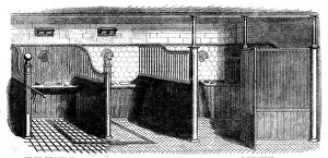 Manger Prints: The International Exhibition: stable fittings by Messrs