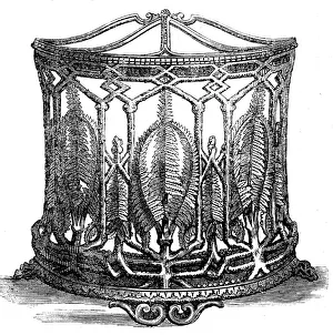 Umbrella Stand Prints: The International Exhibition: umbrella-stand in the Court of the Coalbrookdale Company
