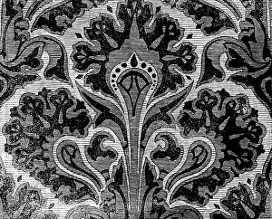 Damask Prints: The International Exhibition - Wallpaper by Messrs