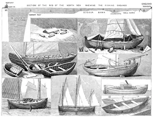 Shipwreck Prints: The International Fisheries Exhibition, 1883. Creator: Unknown