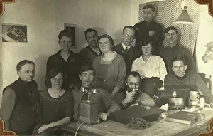 Colonists Prints: International Group in Our House, 1926. Creator: Unknown