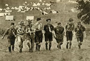 Boy Scouts Association Gallery: An International Moot in Scotland, 1944. Creator: Unknown