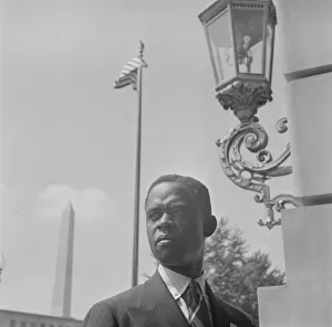 International student assembly, Washington, D. C, 1942. Creator: Gordon Parks