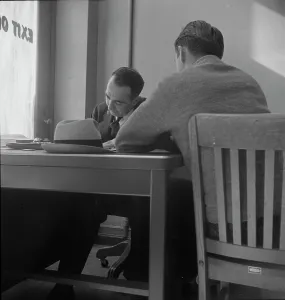 Unemployed Prints: The interview for unemployment compensation