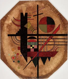 Bauhaus Prints: Intimate Message, 1925. Creator: Kandinsky, Wassily Vasilyevich (1866-1944)