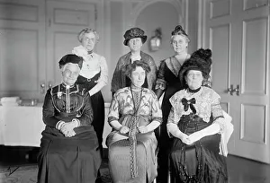 Campaigner Prints: Intl. Anti-Vivisection Congress - Back Row: Mrs