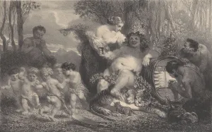 Morality Collection: Intoxication, 1858. Creator: Celestin Nanteuil