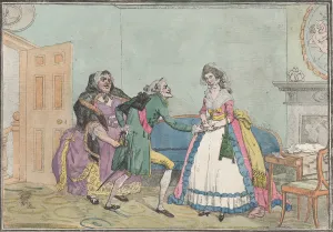 Bawd Gallery: Introduction, November 30, 1793. November 30, 1793. Creator: Thomas Rowlandson